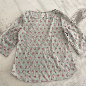 Pink Owl Mint Shirt Sz M